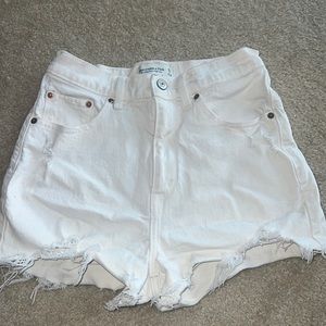 A&F Curve Love High Rise Mom Shorts